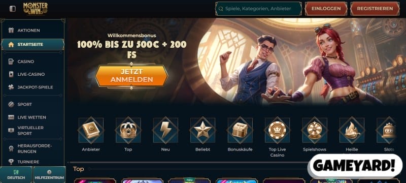 MonsterWin Screenshot