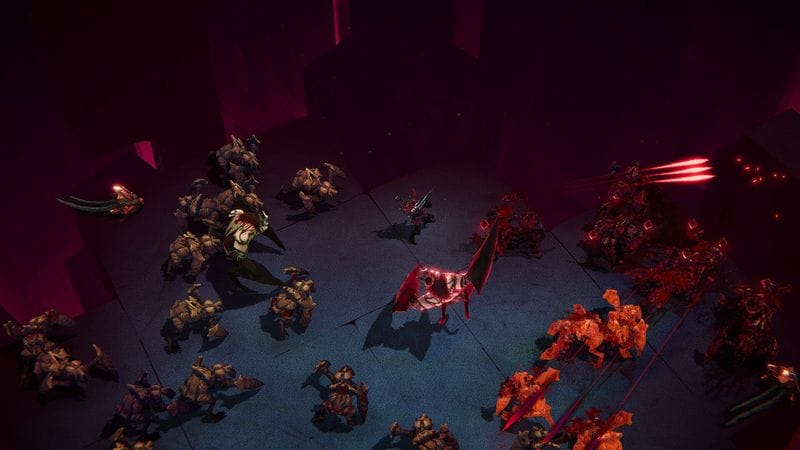 Kill Knight und Gegnerwellen