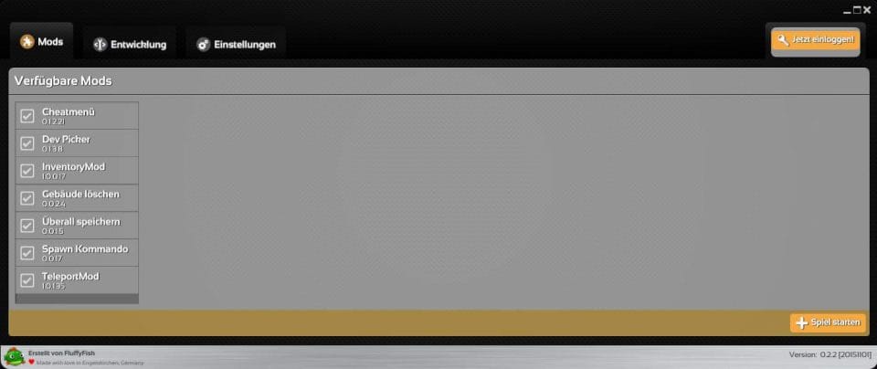 ModApi Neues Design