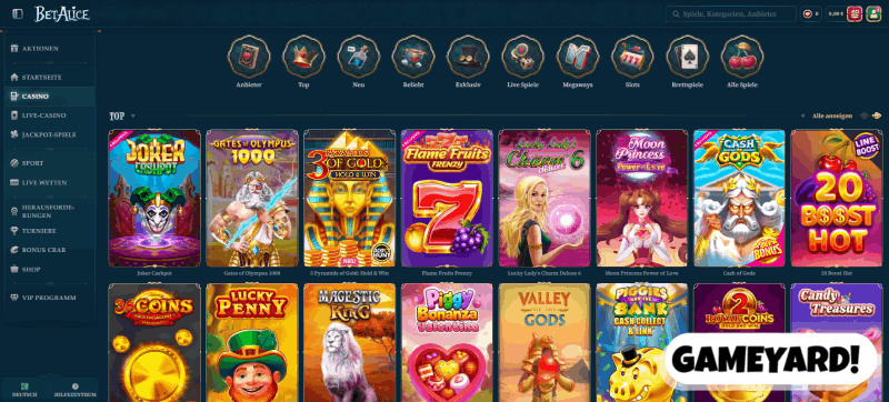 Spiele in PayPal Casinos ohne 1€ Limit
