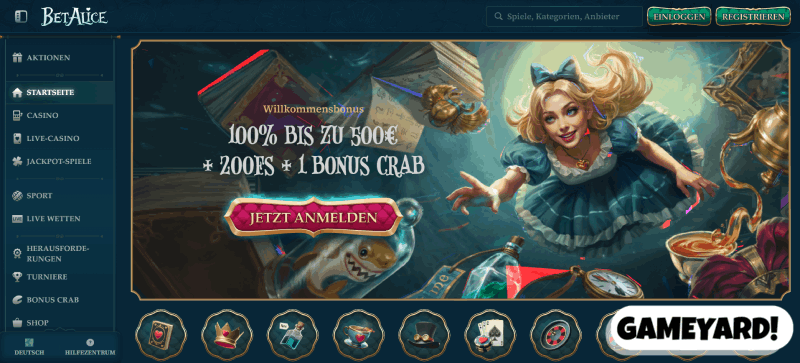 BetAlice Screenshot