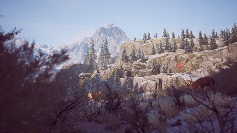 Winter Survival Wolf - traumhafte Landschaften