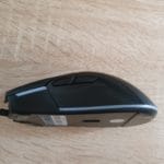 AUKEY GM-F1 Gaming Maus von der linken Seite