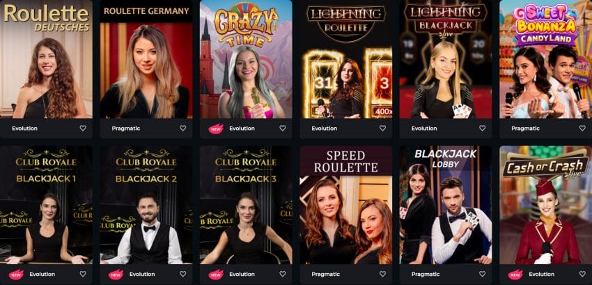 Boomerang Live Casino