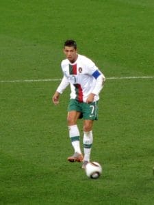 Cristiano Ronaldo im World Cup 2010