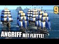 Anno 1800 - 9 - Insel mit Flotte angreifen! - [ Anno 1800 Deutsch Gameplay | Closed Beta]