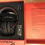 HyperX Cloud 2 Edler Verpackungsinhalt