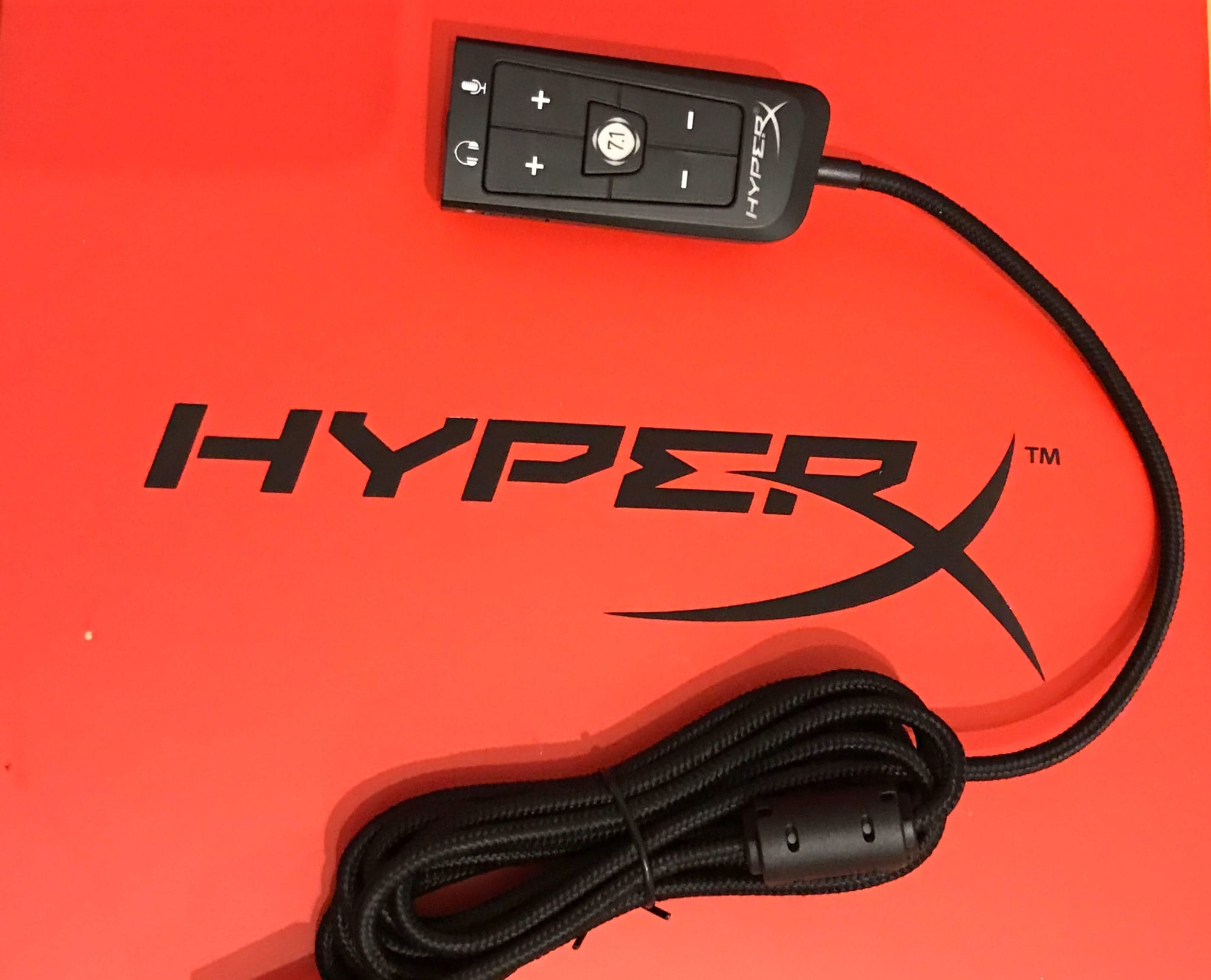 HyperX Cloud II Audio Steuerung