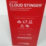 HyperX Cloud Stinger Seitenansicht Verpackung 2