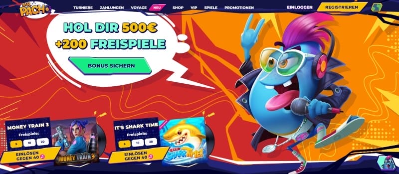 Mr Pacho Casino ohne Limits