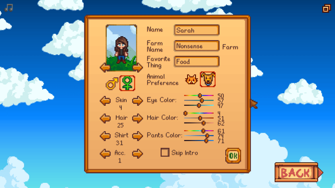 stardew-valley-charaktererstellung